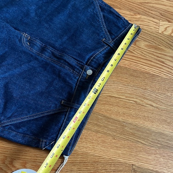 Mother SNACKS! The Fun Dip Utility Puddle Jeans in Cold Brew NWT Size 34 - Picture 11 of 16